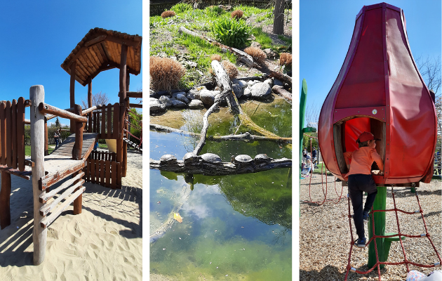 Ausflug Wien Blumengaerten Hirschstetten Spielplatz Tiere