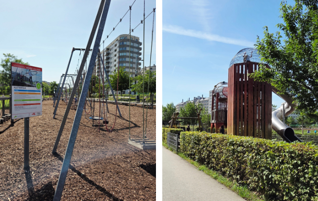 Ausflugstipp Motorikpark Helmut Zilk Park Wien