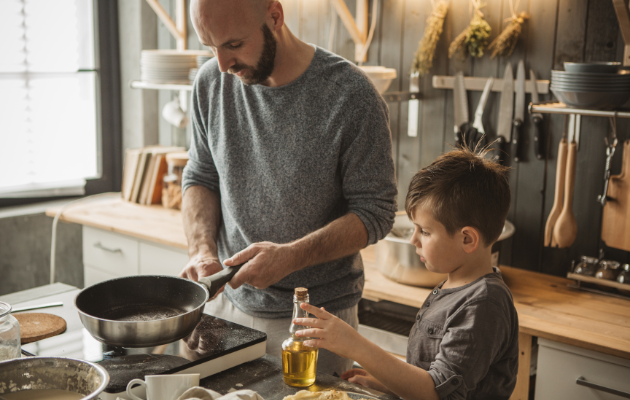 Kinder lieben Pancakes