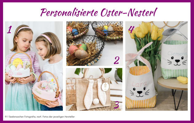 Personalisierte Osternesterl