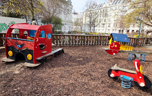 GraetzelGuide Josefstadt Spielplatz Hammerlingpark