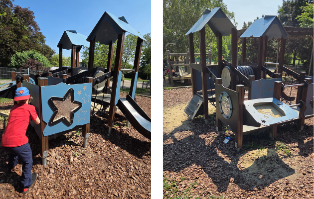 Kleinkinderspielplatz Fridtjof Nansen Park Wien