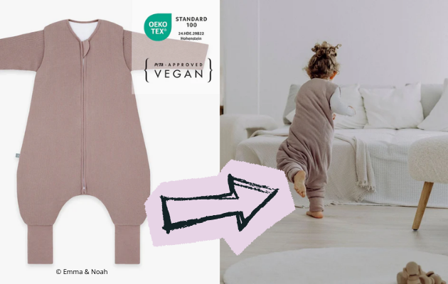 Produkttest Emma und Noah Schlafsack