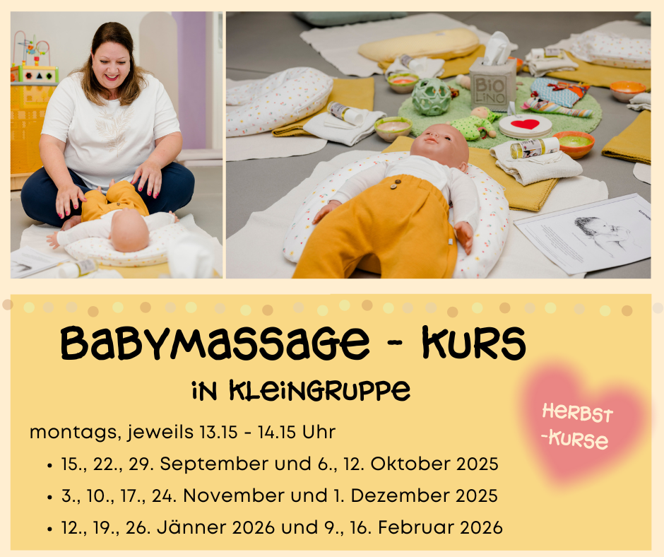 Babymassage Herbstkurse 2025